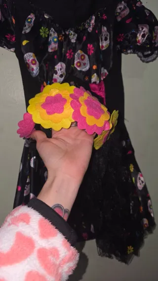 Disfraz Catrina Talla S Calavera