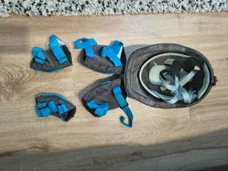 Bicicleta Btwin para niñas azul y rosa