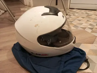 Casco Moto Integral LS2 Blanco