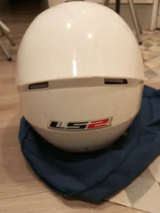Casco Moto Integral LS2 Blanco
