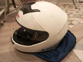 Casco Moto Integral LS2 Blanco