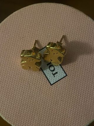 Pendientes Tous Oso Oro