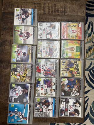 Lote 16 Juegos FIFA PS3