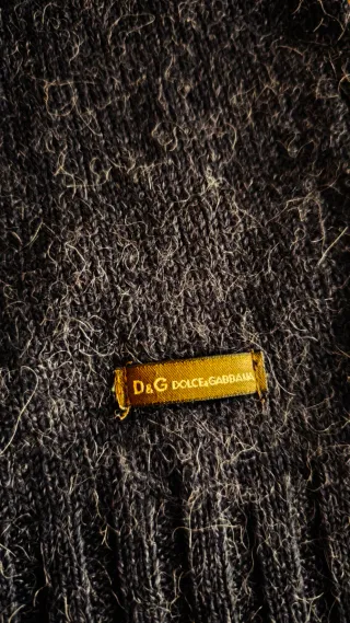 Maglioncino Dolce&Gabbana Grigio Uomo