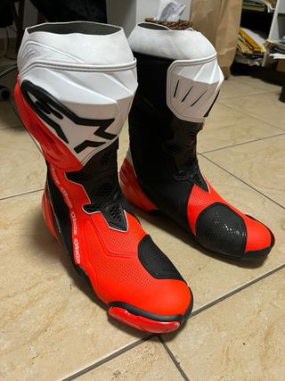 Botas Alpinestars Supertech R Naranja 45