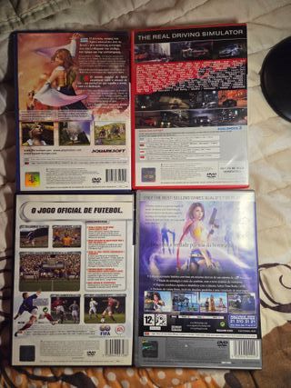 6 Jogos PlayStation 2 (PS2)