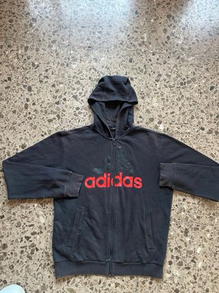 Chaqueta Adidas Negra y Roja
