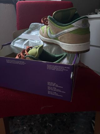 Nike Dunk Low Pro Marrón Verde