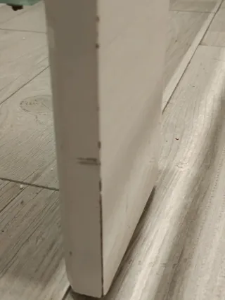 Mesa de centro cristal y madera