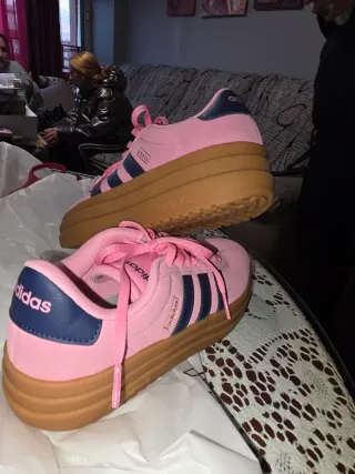 Zapatillas Adidas plataforma rosas