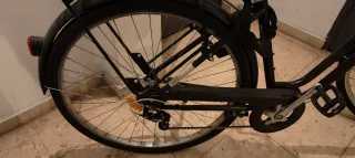 Bicicleta Btwin Urbana Negra