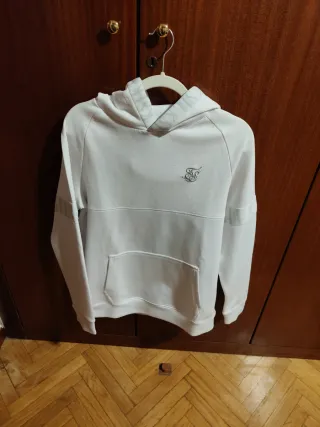 Sudadera SikSilk Blanca