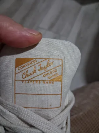 Bambas Converse Chuck Taylor Hombre Beige/Blanco