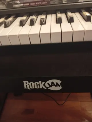 Piano Rock Jam con banqueta y auriculares + libro