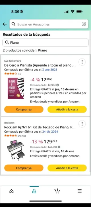 Piano Rock Jam con banqueta y auriculares + libro