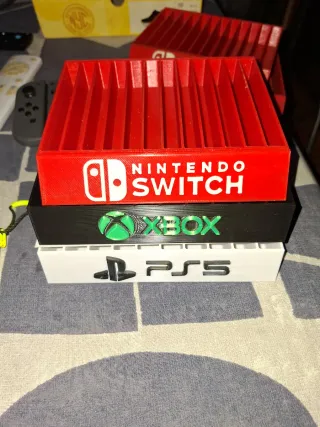 Bases para videojuegos Nintendo, Xbox, PS