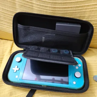 Nintendo Switch Lite Turchese + Custodia + SD 128GB