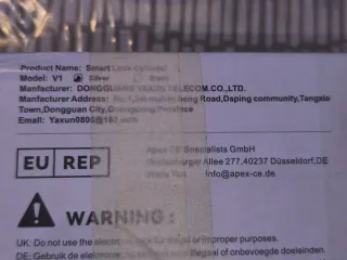 Serratura smart per porta iCare