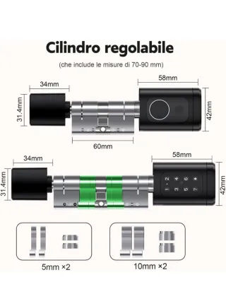 Serratura smart per porta iCare