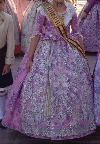 Traje de Fallera con 2 corpiños