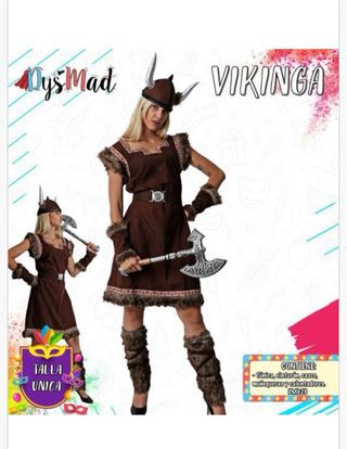 Disfraz Vikinga Talla Única MysMad