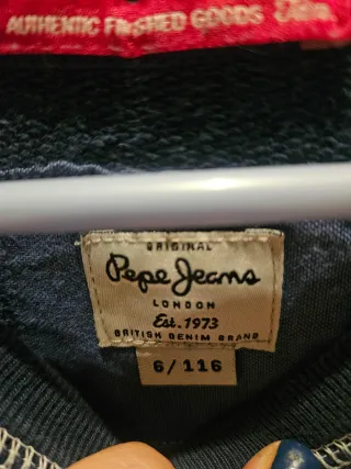 Sudadera Pepe Jeans Rock and Roll 1973 Niño