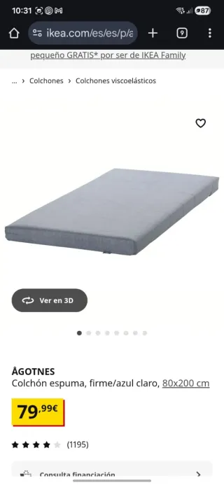 Cama Ikea Brimnes con cajones.