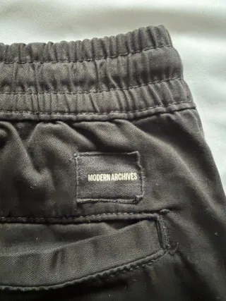Pantalones cargo negros