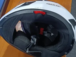 Casco Moto Takai Blanco