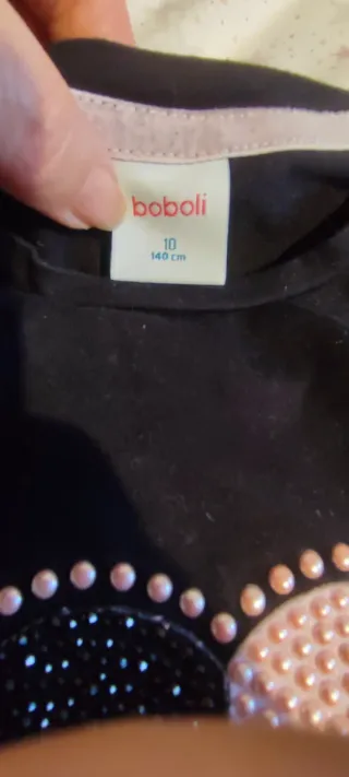 Camiseta Boboli niña manga larga talla 10