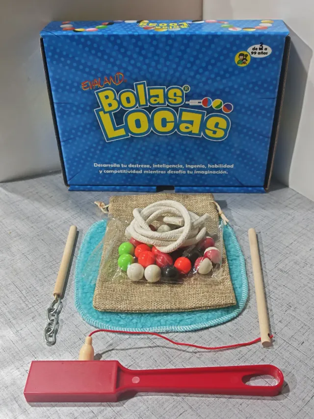 Bolas Locas de Evaland. Juego de Ingenio Familiar