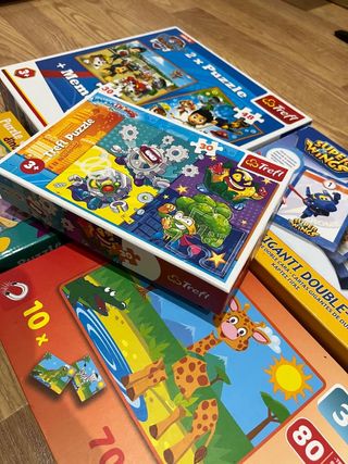 Lote 5 puzzles infantiles Trefl