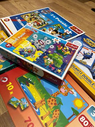 Lote 5 Puzzles Infantiles