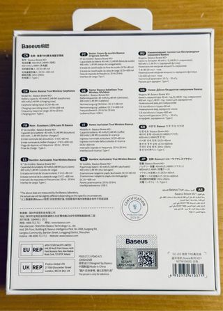 Auriculares Baseus Bowie M2+ Blancos