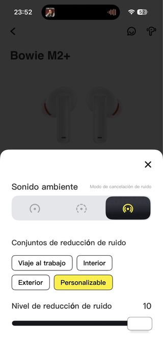 Auriculares Baseus Bowie M2+ Blancos