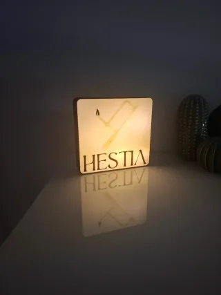 Cartel retroiluminado personalizado