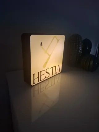 Cartel retroiluminado personalizado