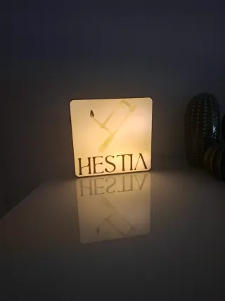 Cartel retroiluminado personalizado