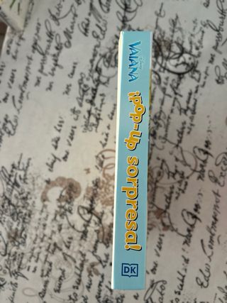 LiBRO VAIANA Pop up SORPRESA