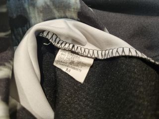 Vestido corto estampado mujer T. M