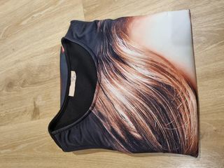 Vestido corto estampado mujer T. M