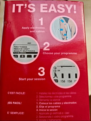 Compex Fit - Electroestimulador Mujer