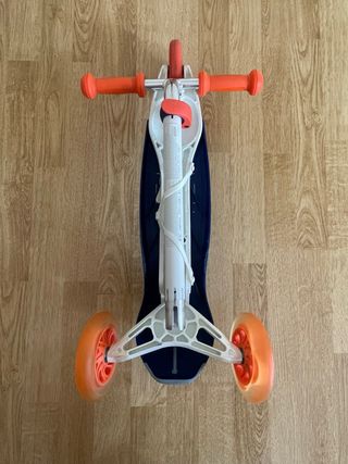 Patinete 3 Ruedas Infantil Azul/Naranja