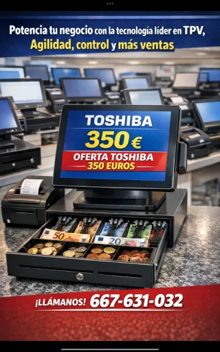 TPV Táctil Profesional Toshiba 350€