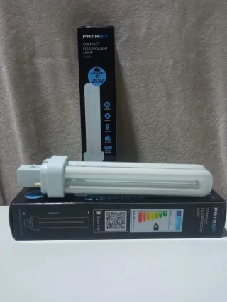 Pack 2 Bombillas Fluorescentes Compactas PATRON 26