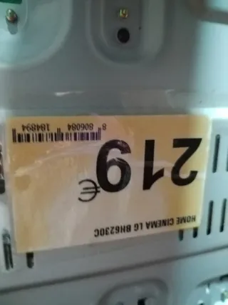 Equipo Home Cinema LG Blu-ray 3D 4 gafas y3 pelicu