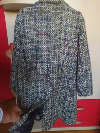 Abrigo vintage multicolor