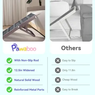 Rampa Plegable para Perros Pawaboo