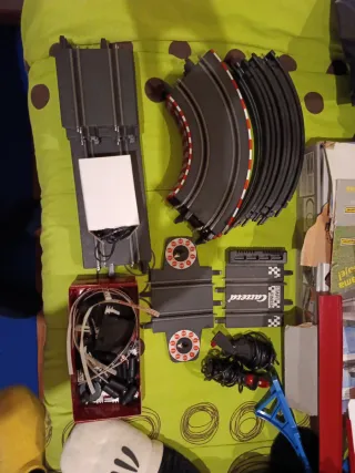 Lote piezas Scalextric Carrera GO