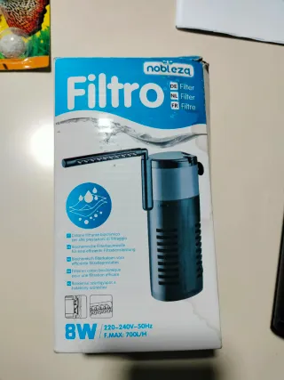 Filtro acuario Nobleza 8W